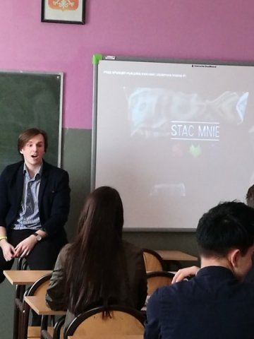 Ciekawostki ekonomiczne – spotkanie z absolwentem I LO
